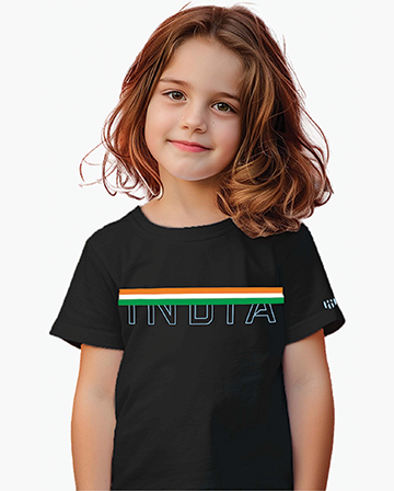 INDIA TRICOLOR Kids T-Shirt