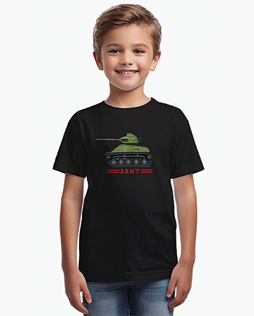 Army Tank Kids T-Shirt