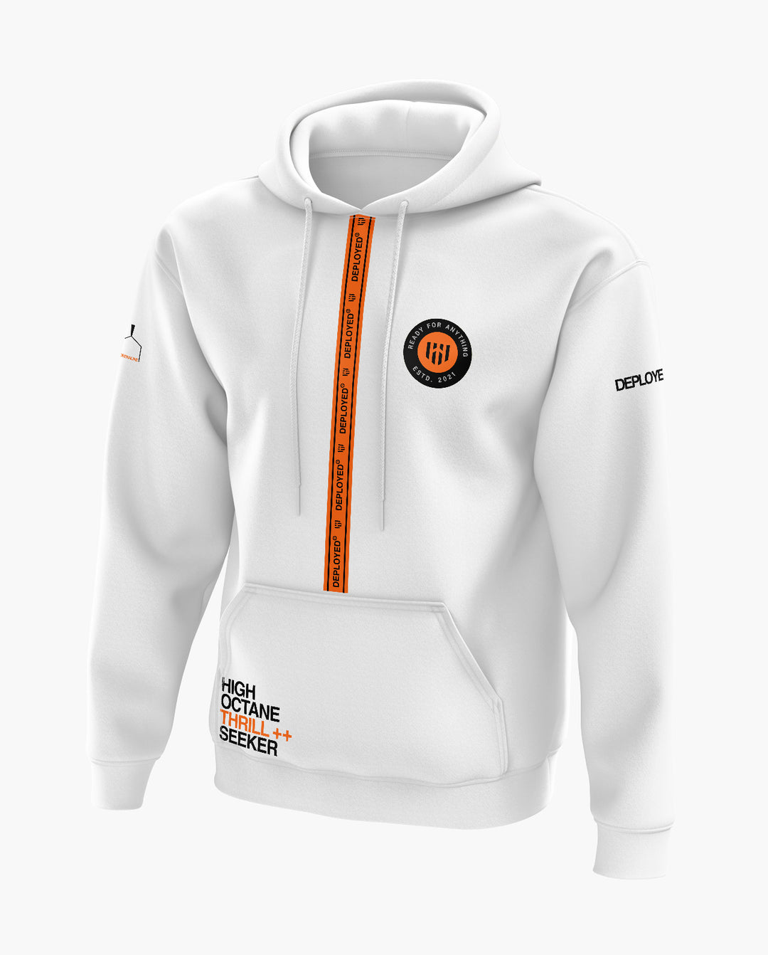 HIGH OCTANE THRILL SEEKER Snow Soft Premium Hoodie