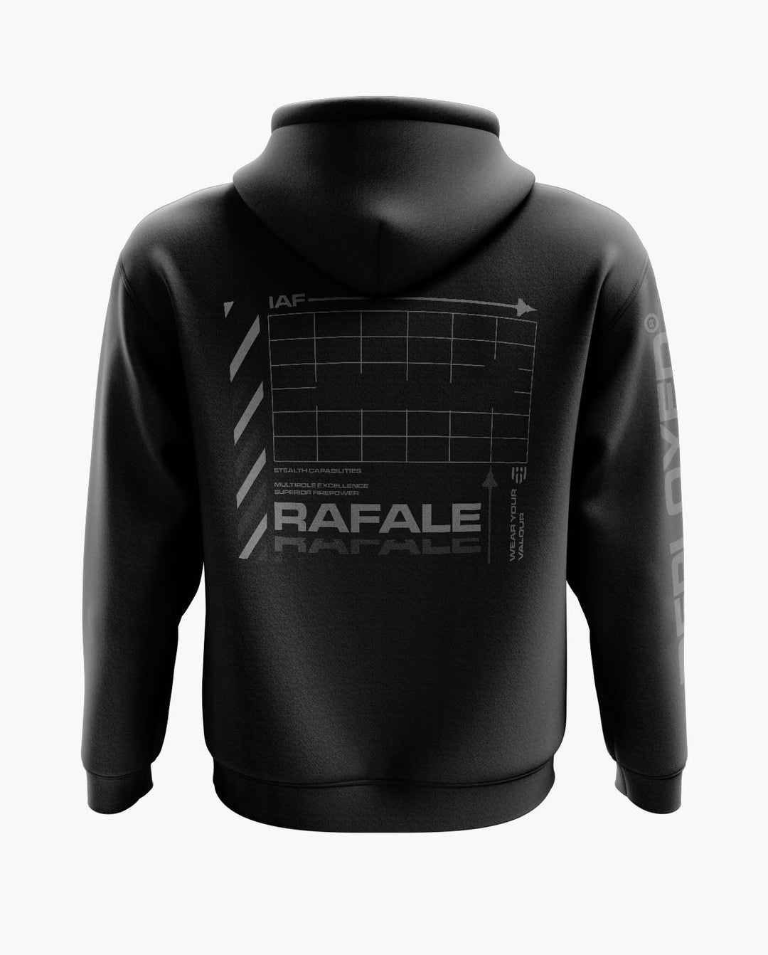 RAFALE STEALTH Snow Soft Premium Hoodie