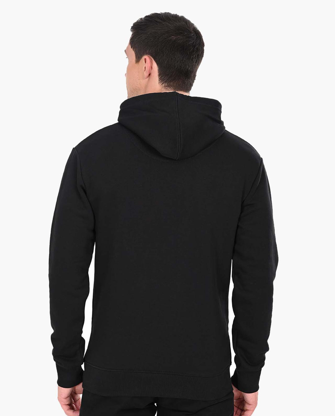 Deployed Organic Black Snow Soft Premium Hoodie