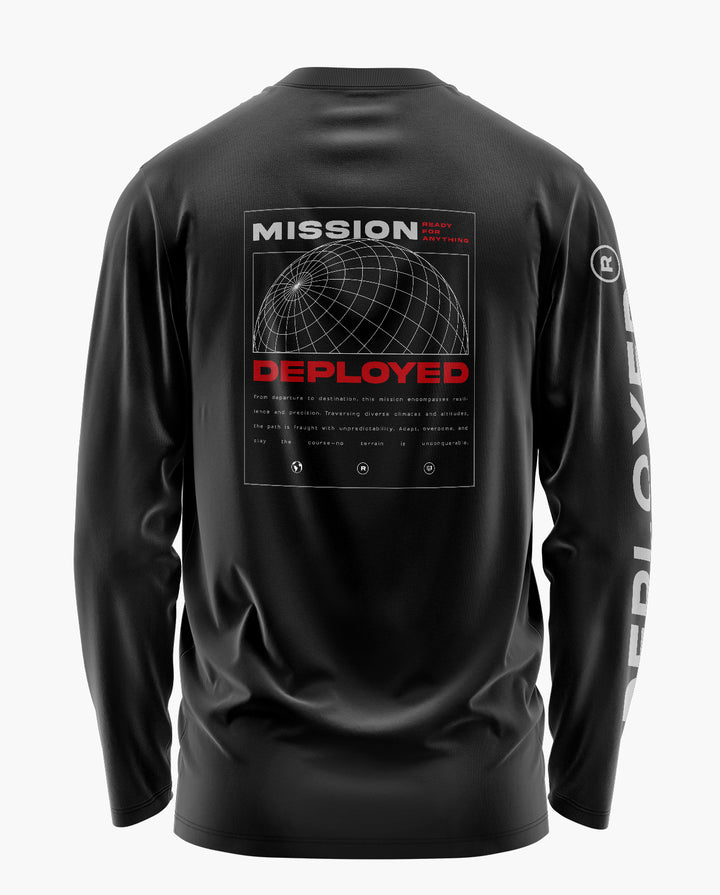 MISSION DEPLOYED FULL SLEEVE T-SHIRT