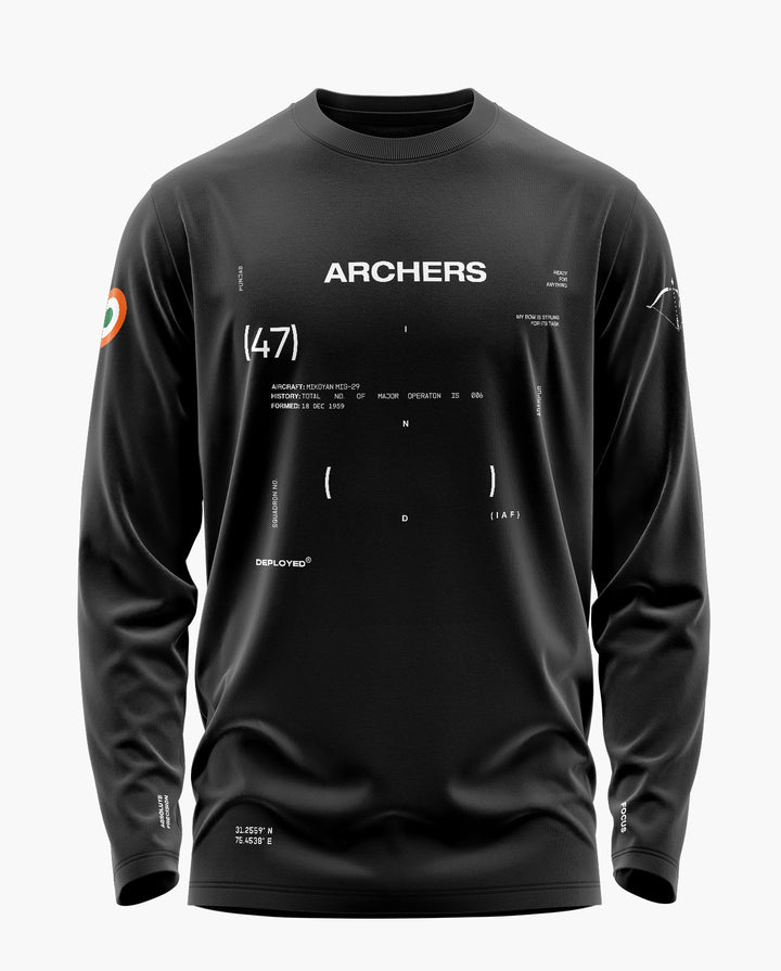 Archers Signature Luxesoft Cotton Full Sleeve T-Shirt