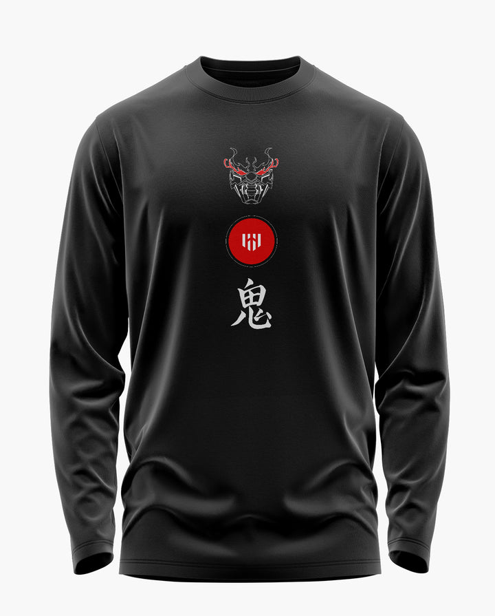 ONI KANJI Full Sleeve T-Shirt