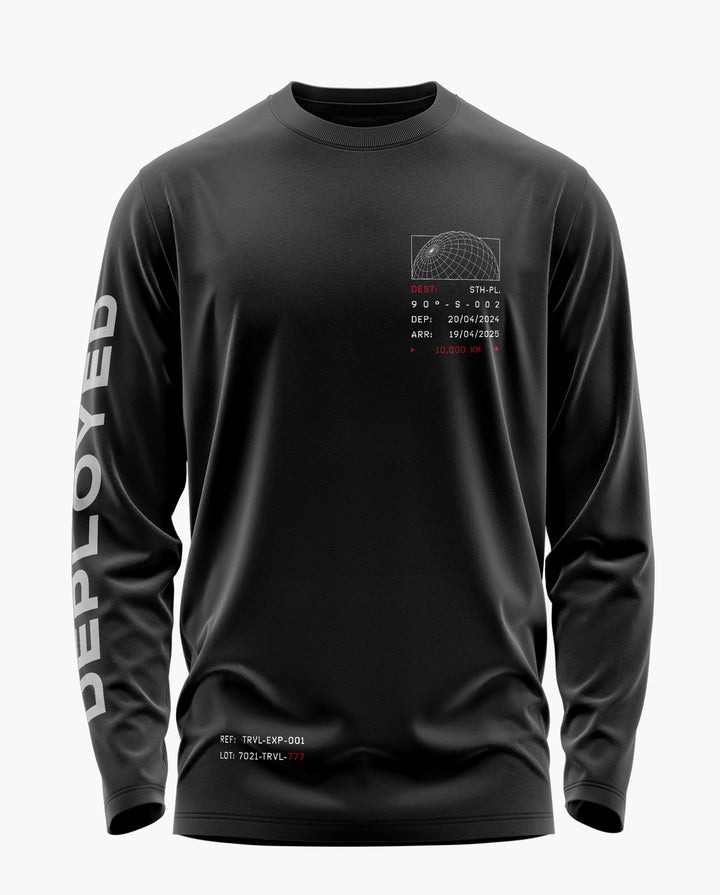 MISSION DEPLOYED FULL SLEEVE T-SHIRT