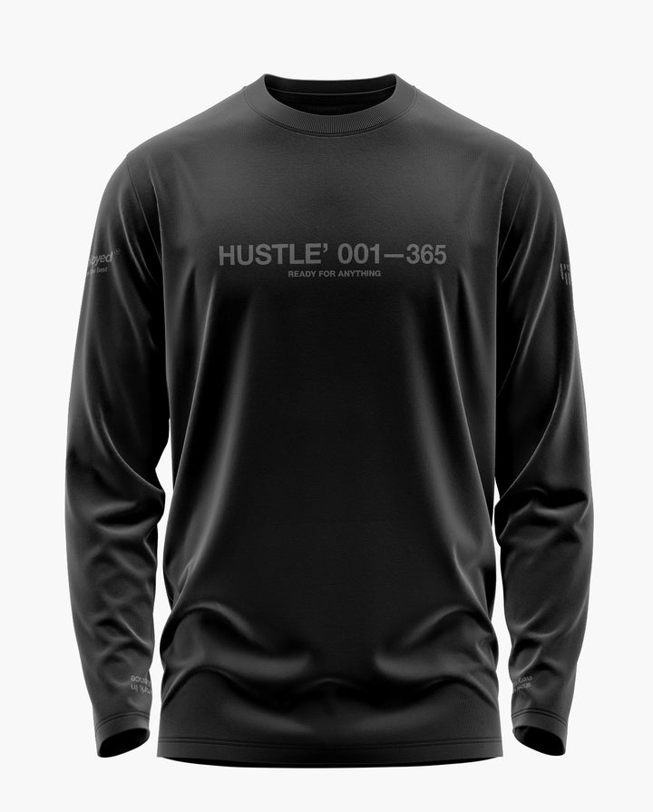 Hustle Signature Luxesoft Cotton Full Sleeve T-Shirt