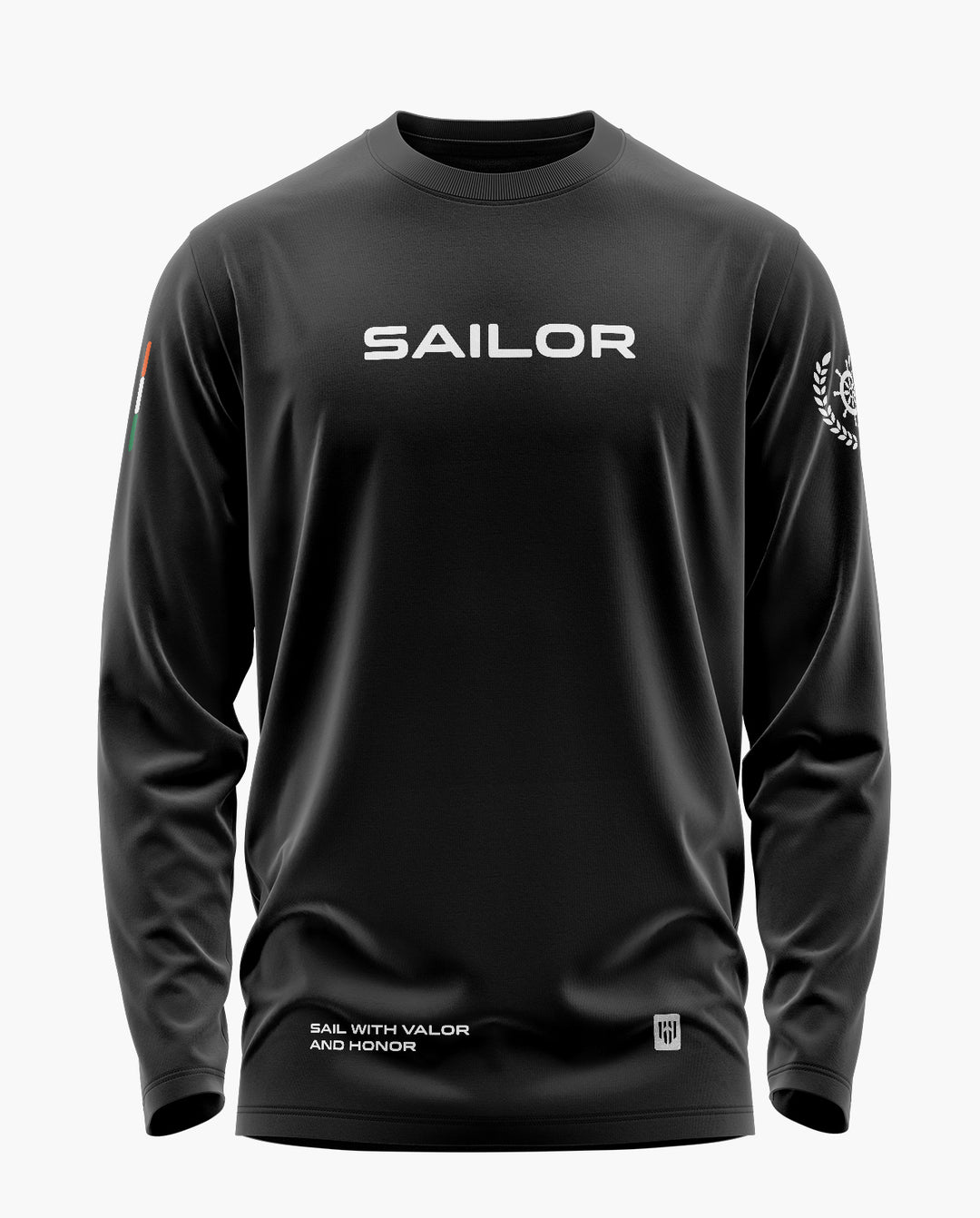 A Sailor'S Pride Signature Luxesoft Cotton Full Sleeve T-Shirt