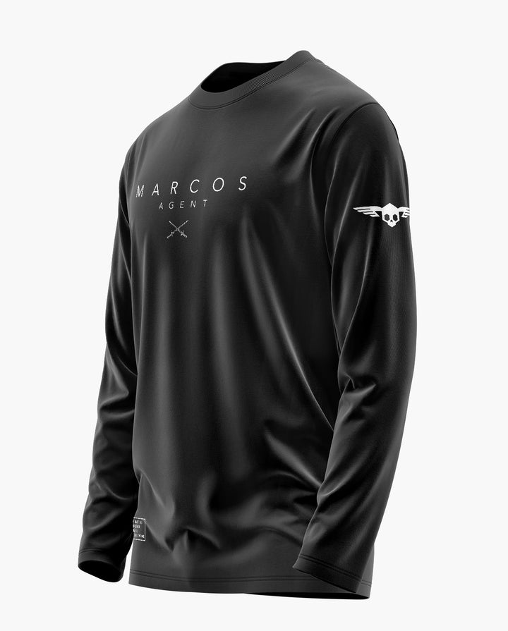 Marcos Prime Signature Luxesoft Cotton Full Sleeve T-Shirt