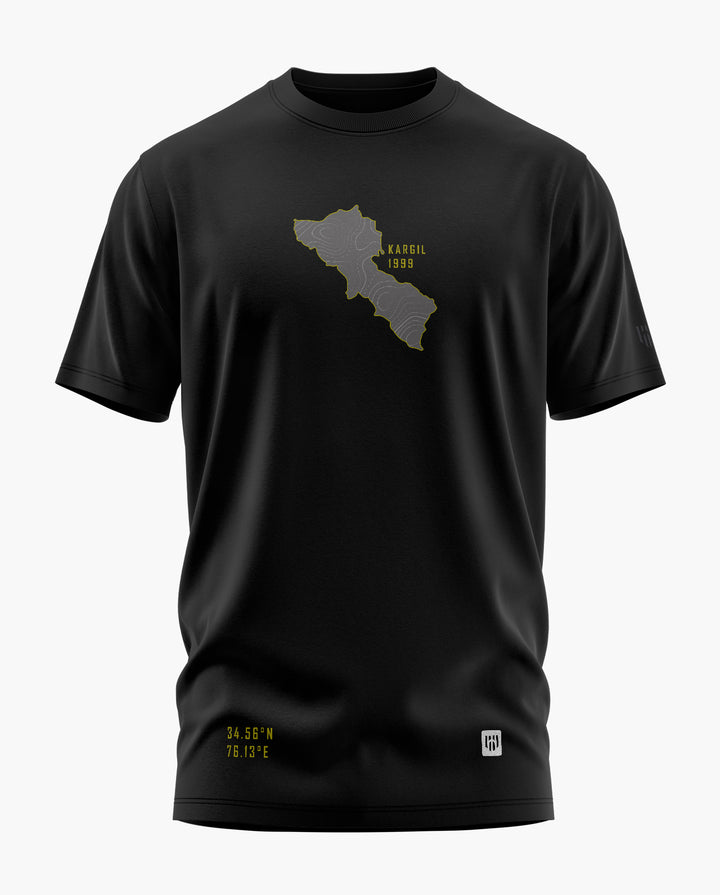 Map of Valor Kargil Edition T-Shirt