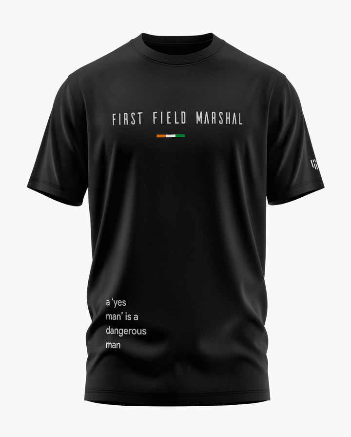 THE FIRST FIELD MARSHAL Signature LuxeSoft Cotton T-Shirt