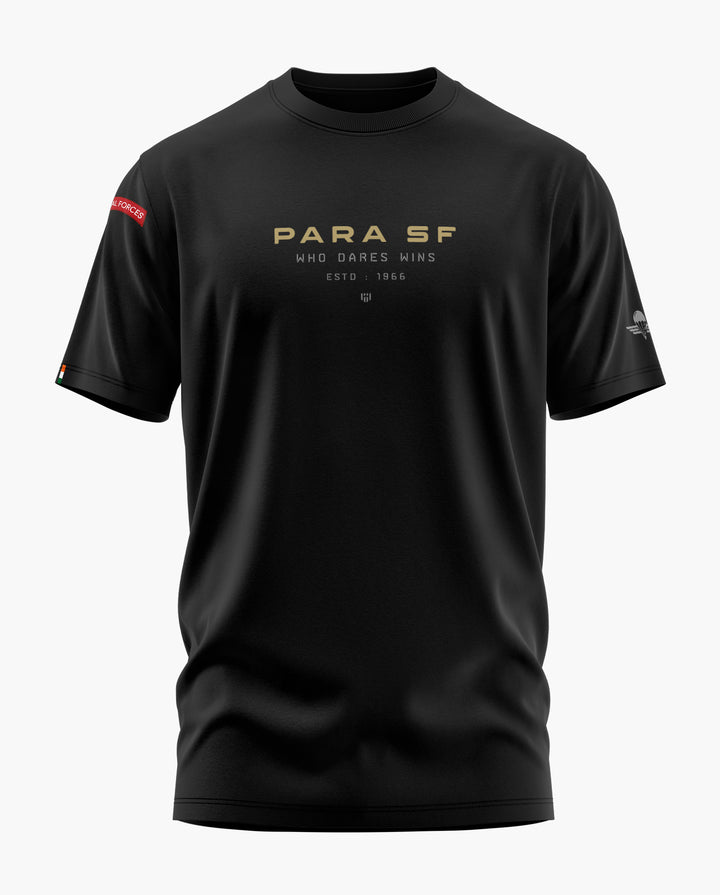 PARA SF ORIGIN Signature LuxeSoft Cotton T-Shirt