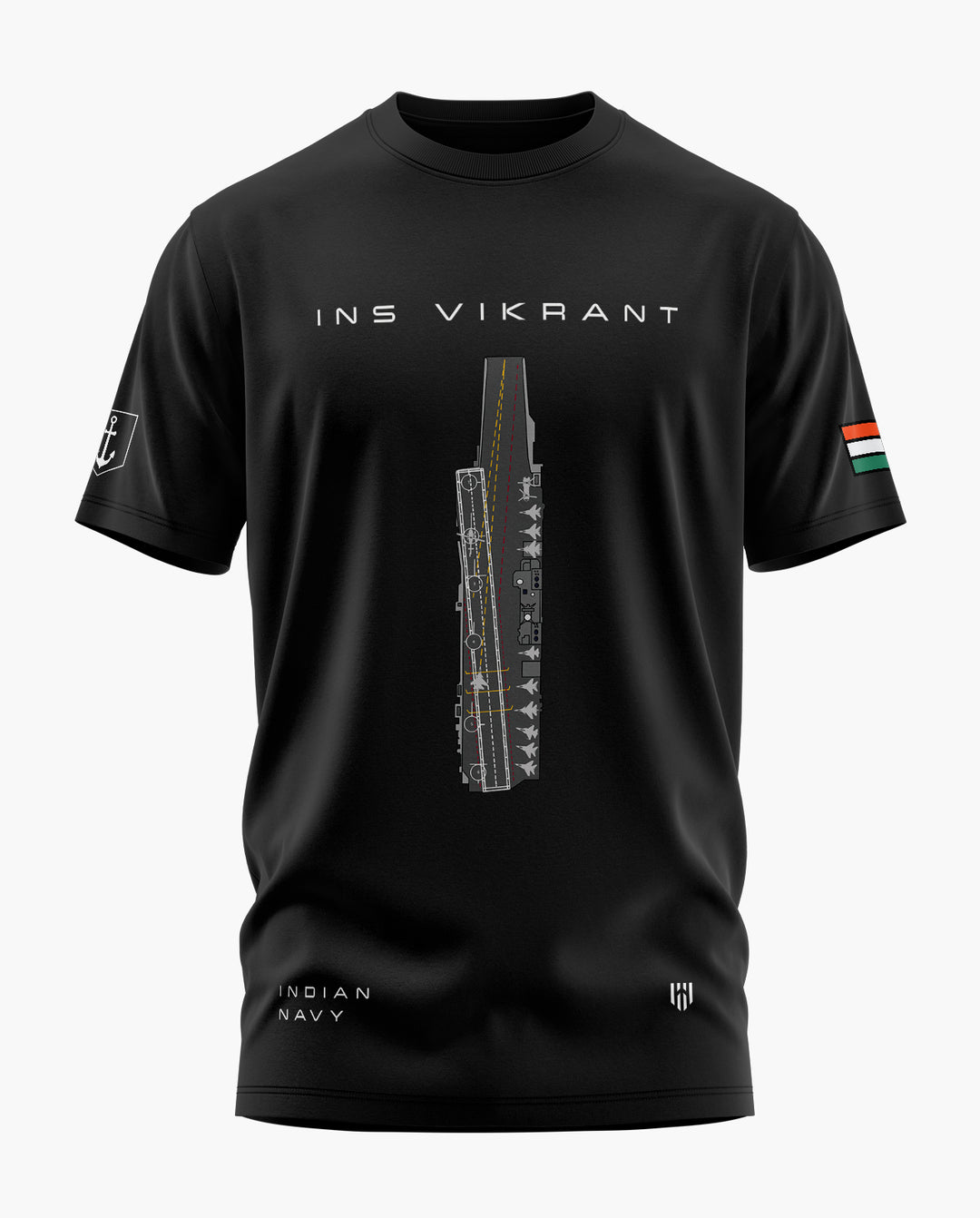 INS VIKRANT SUPREMACY Signature LuxeSoft Cotton T-Shirt