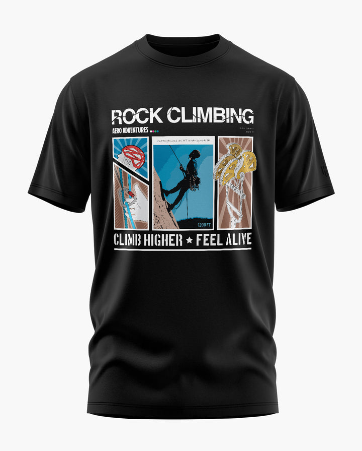 Rock Climbing Signature LuxeSoft Cotton T-Shirt