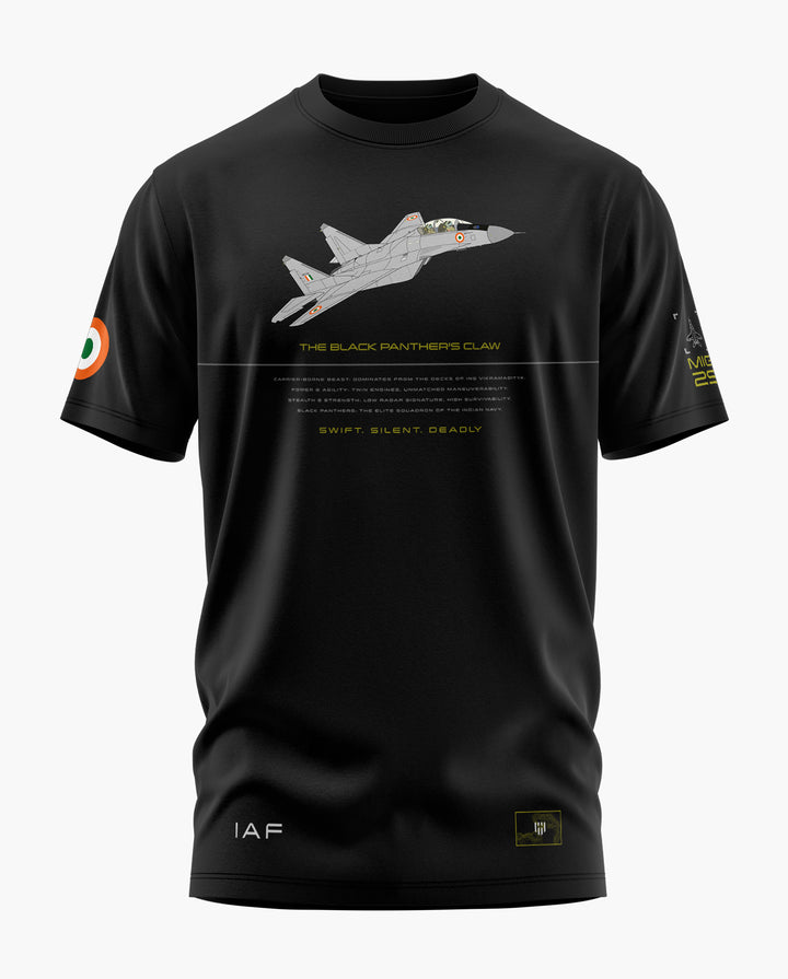 MIG 29-BLACK PANTHER'S CLAW T-Shirt