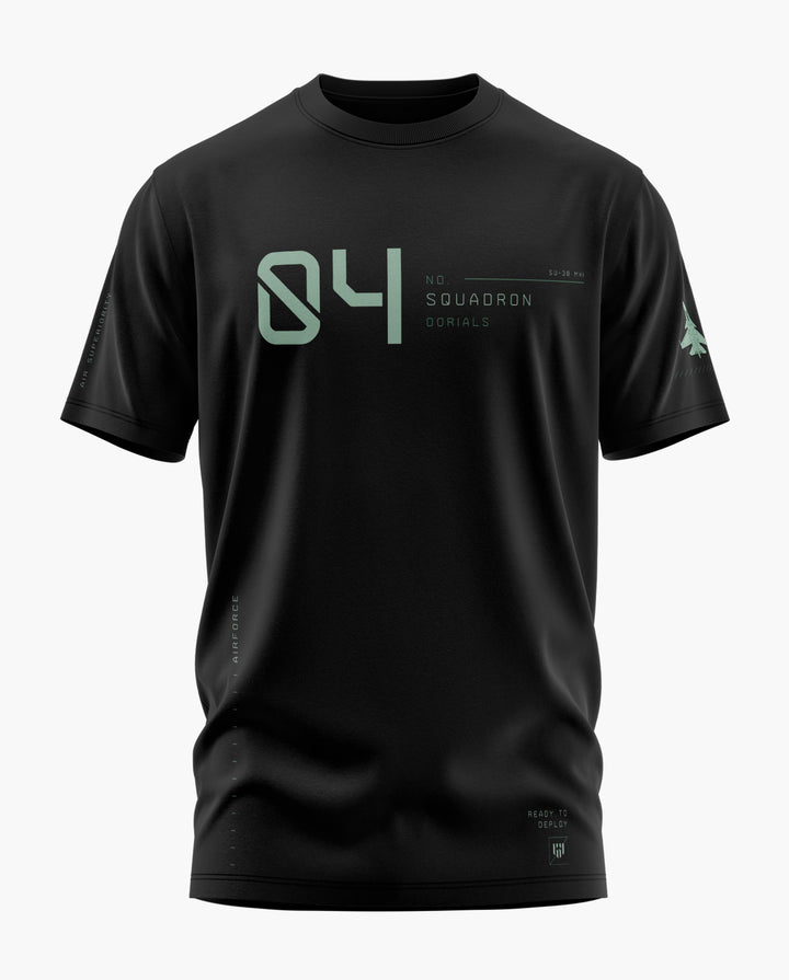 Sqdn 04 Deployed Signature LuxeSoft Cotton T-Shirt