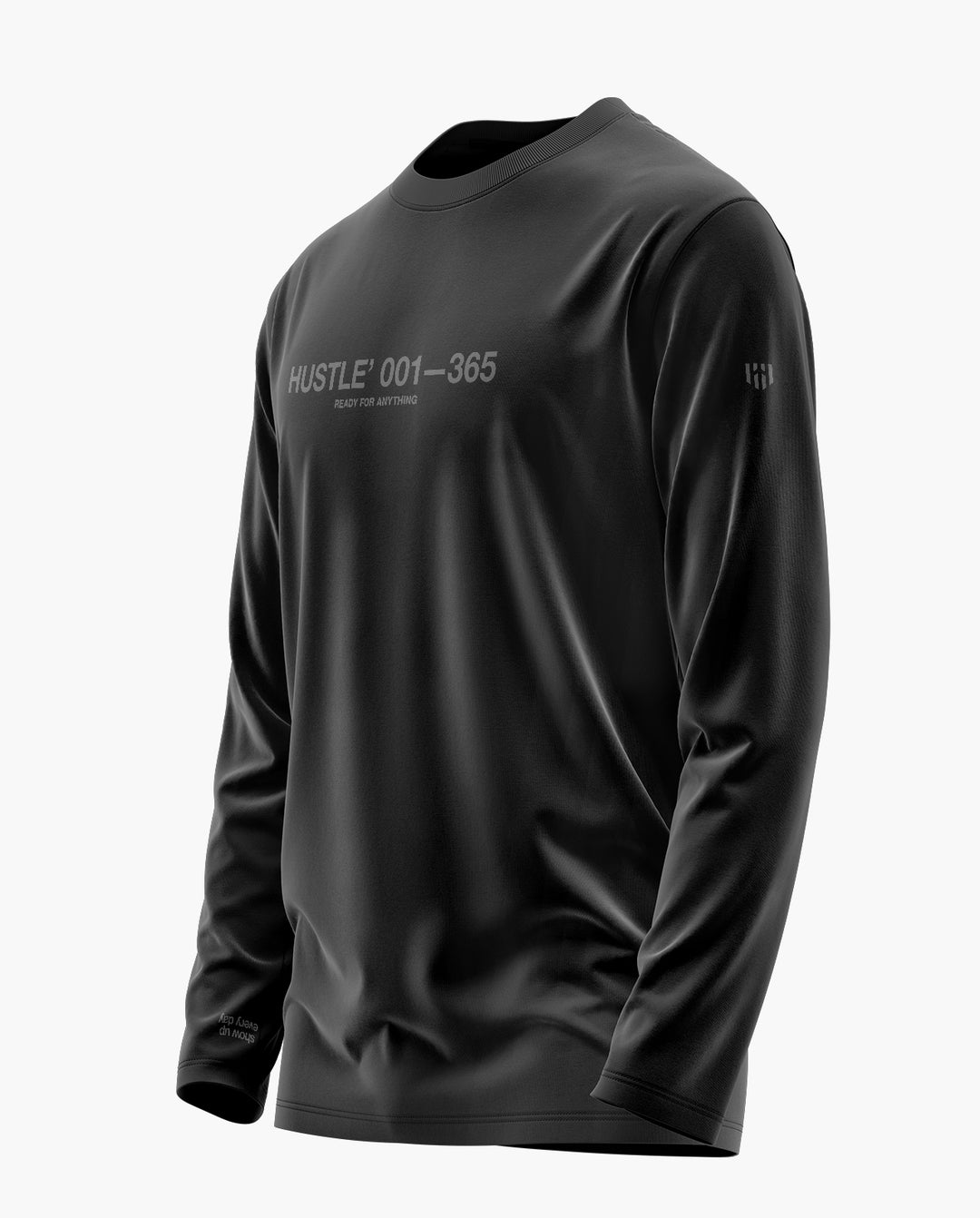 Hustle Signature Luxesoft Cotton Full Sleeve T-Shirt