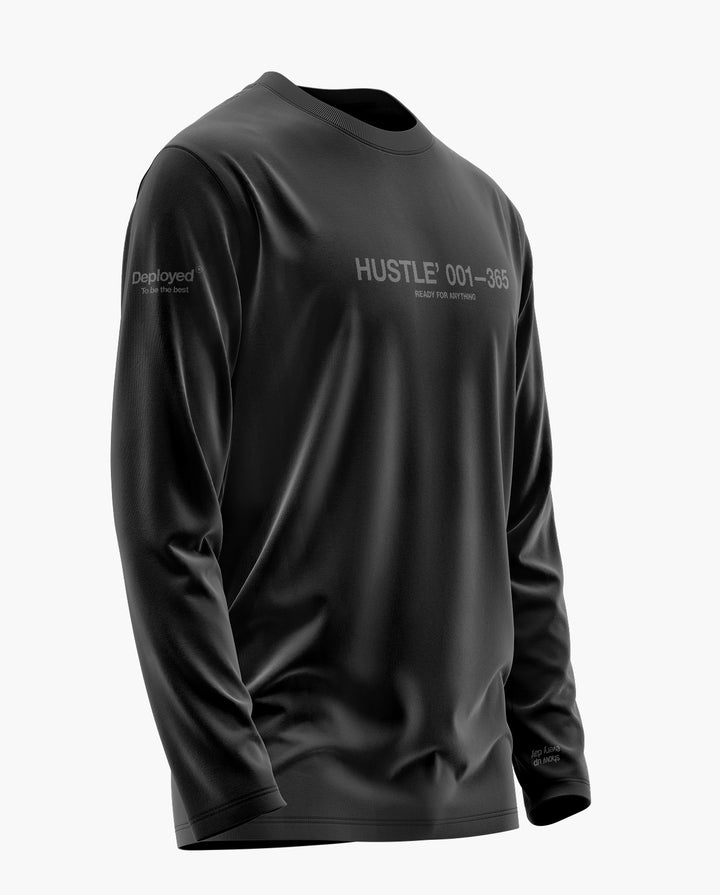 Hustle Signature Luxesoft Cotton Full Sleeve T-Shirt