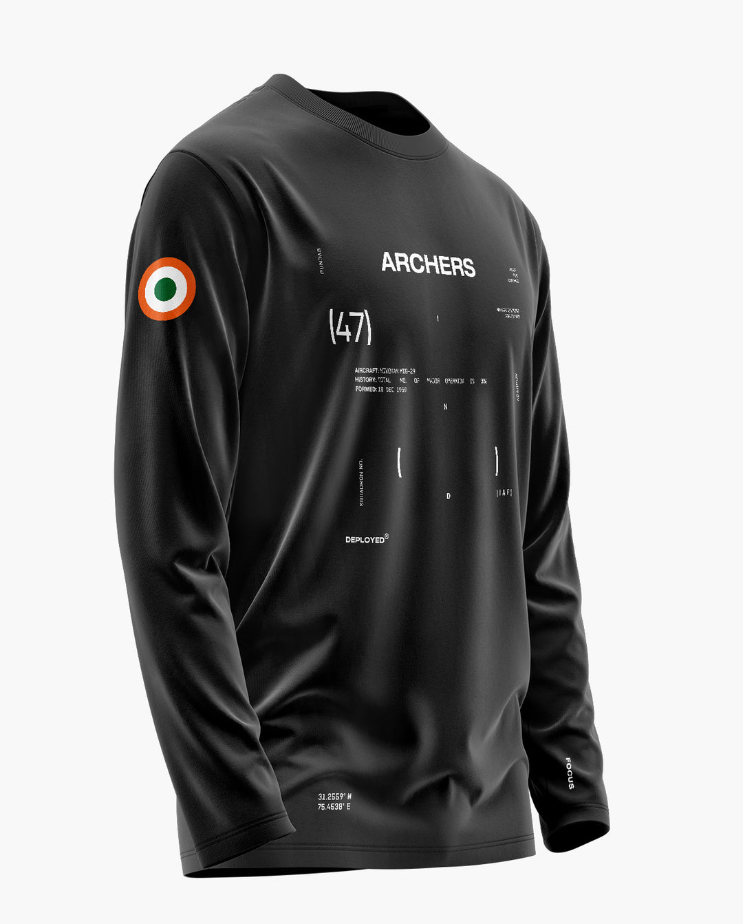 Archers Signature Luxesoft Cotton Full Sleeve T-Shirt