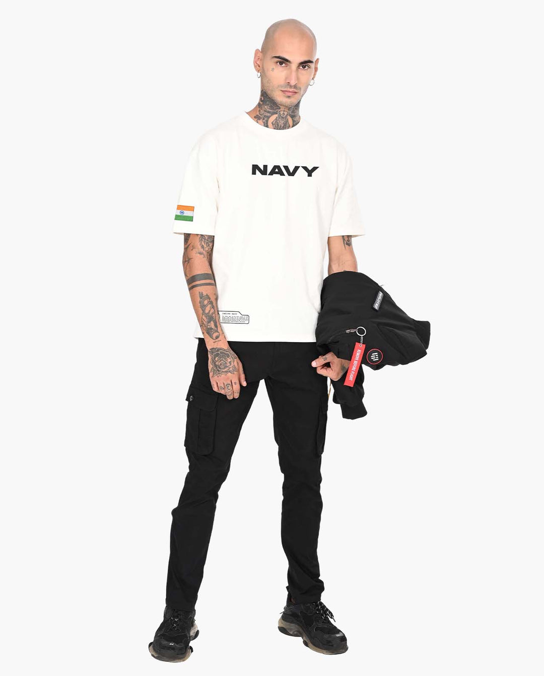 Navy Pride Oversized T-Shirt