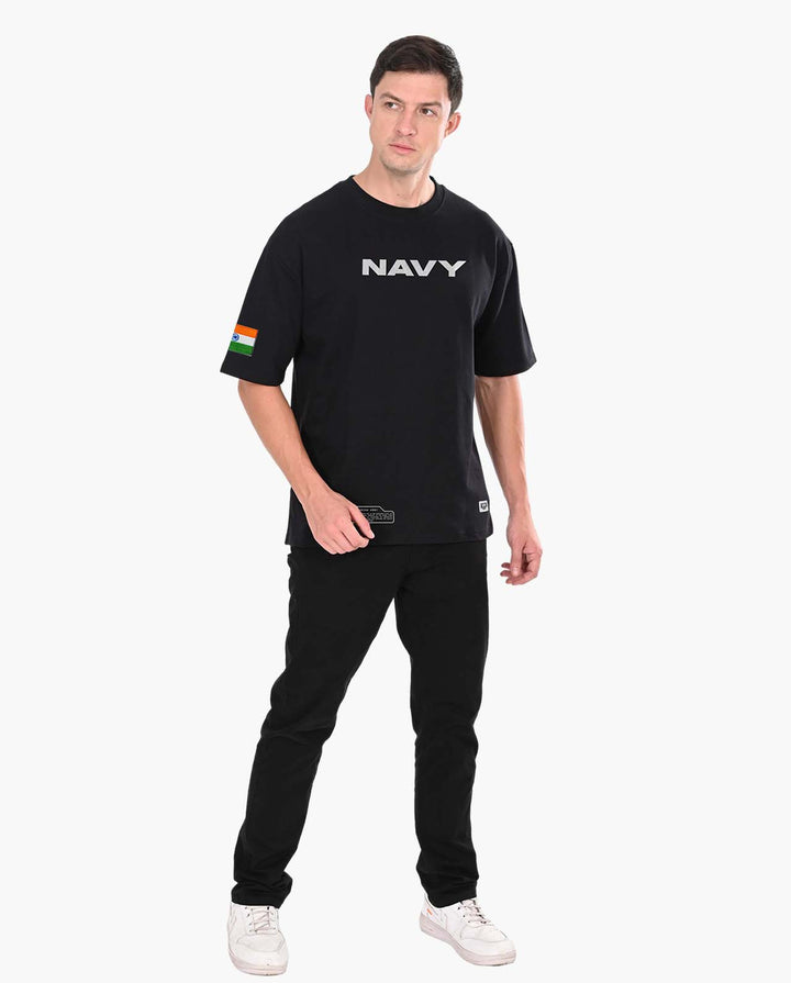 Navy Pride Oversized T-Shirt