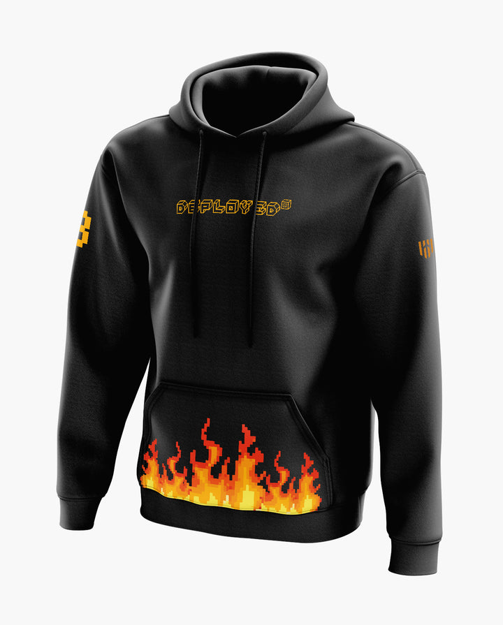 Flaming Hot Snow Soft Premium Hoodie