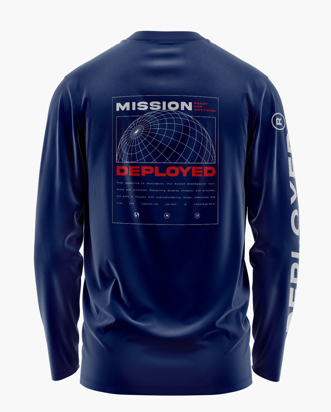 MISSION DEPLOYED FULL SLEEVE T-SHIRT