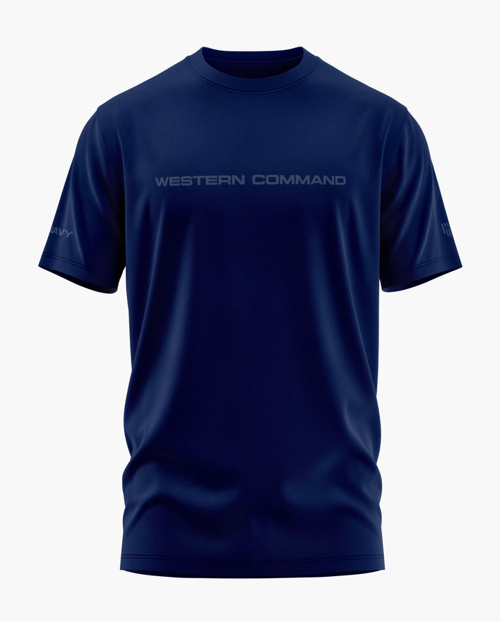 WESTERN COMMAND NAVY T-SHIRT