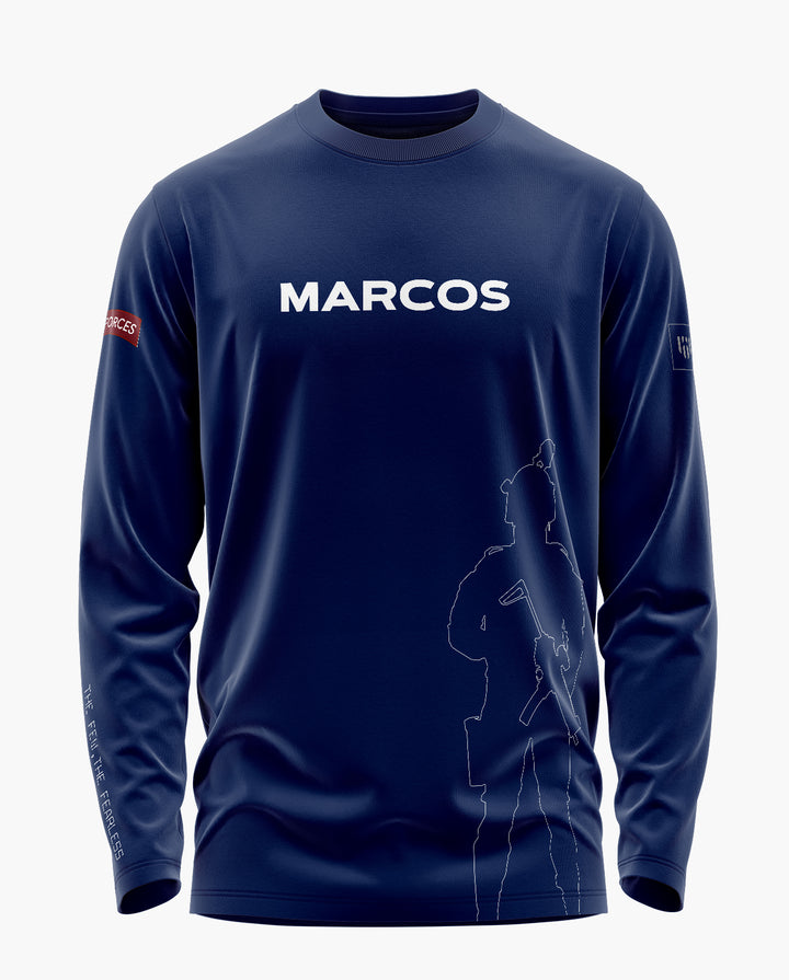 Marcos Agent 2.0 Signature Luxesoft Cotton Full Sleeve T-Shirt