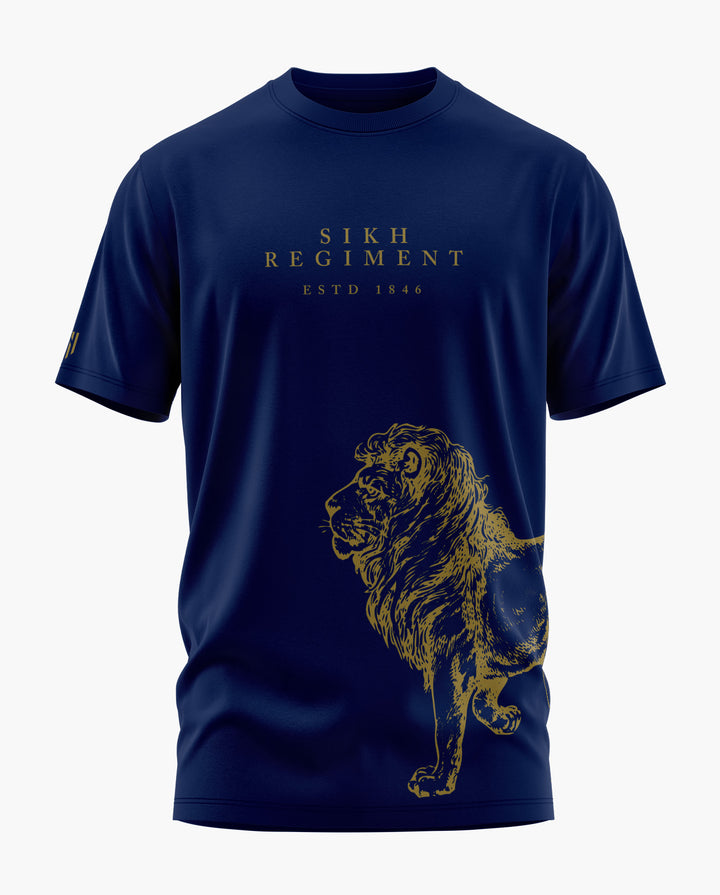 SIKH REGIMENT ROYALE Signature LuxeSoft Cotton T-Shirt