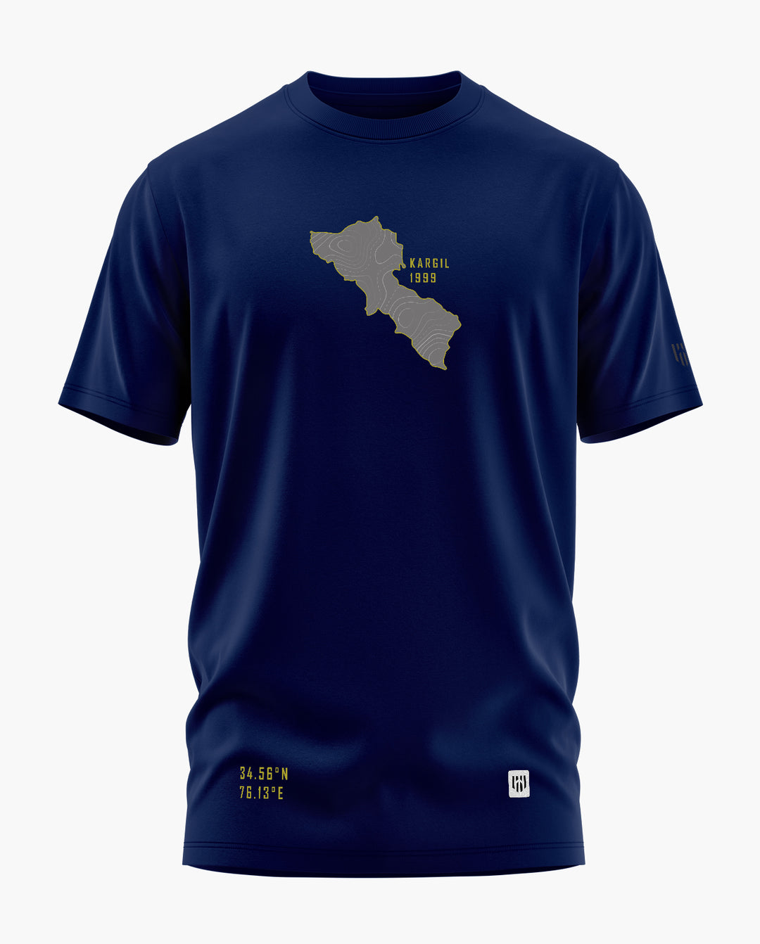 Map of Valor Kargil Edition T-Shirt