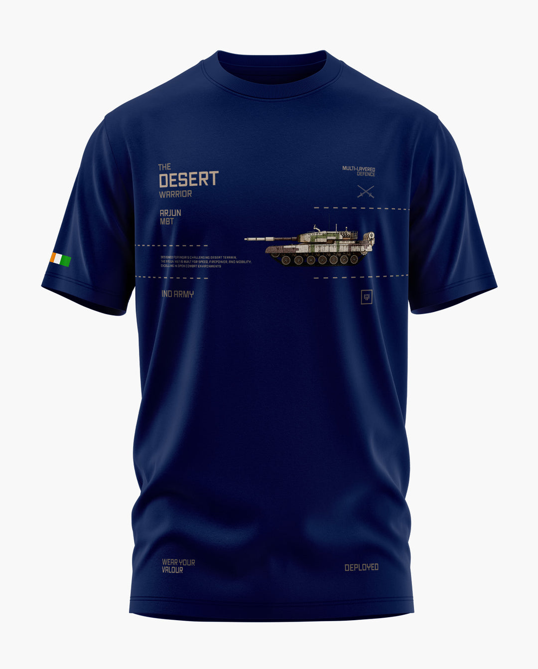 ARJUN MBT-THE DESERT WARRIOR T-Shirt