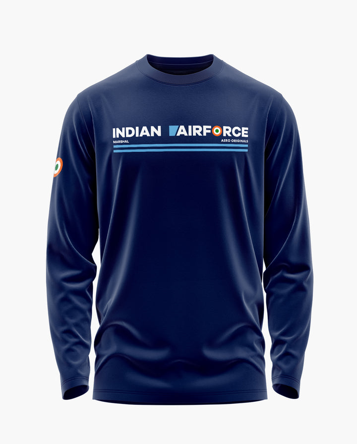 Iaf Marshal Signature Luxesoft Cotton Full Sleeve T-Shirt