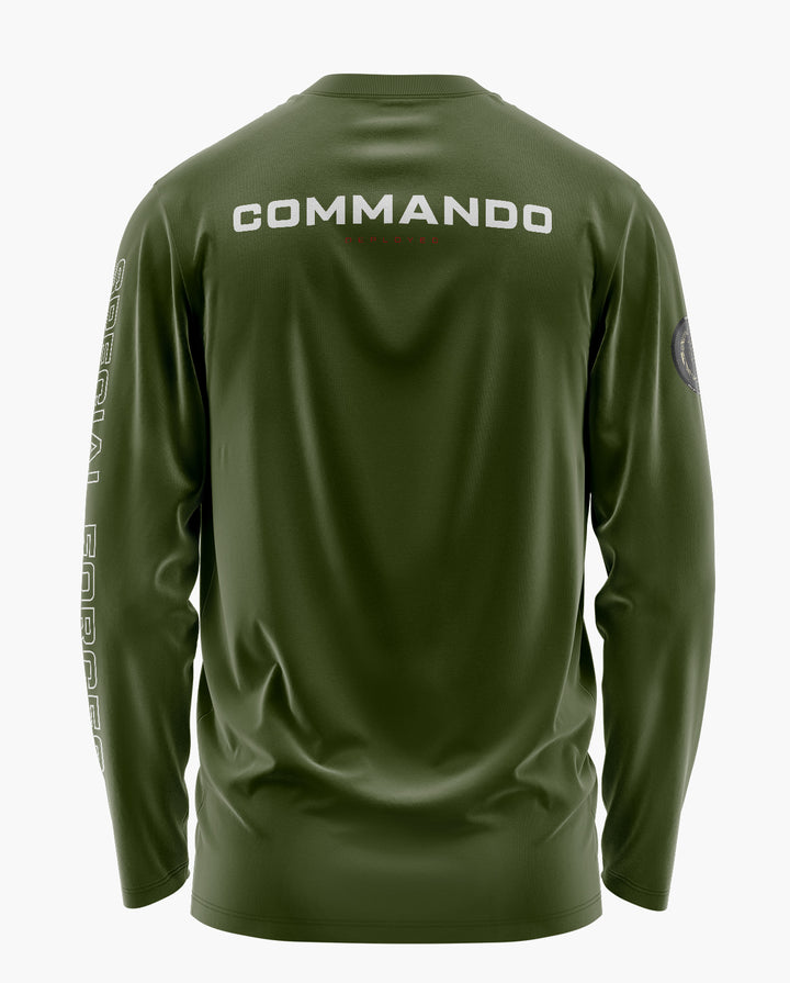 COMMANDO DEPLOYED FULL SLEEVE T-SHIRT