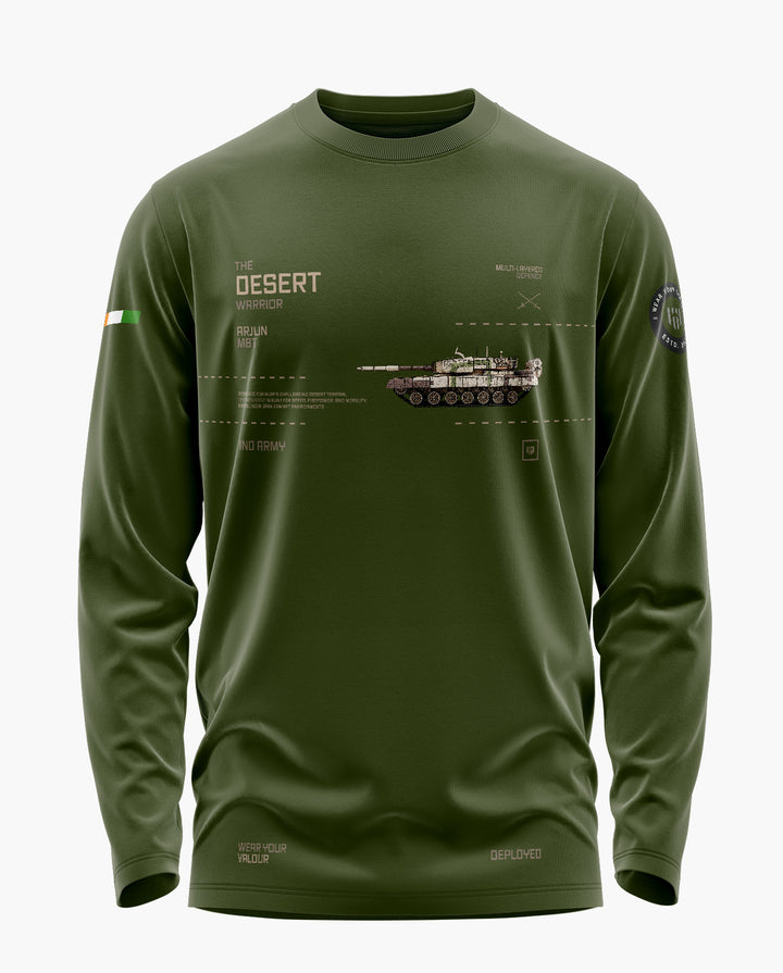 ARJUN MBT-THE DESERT WARRIOR Full Sleeve T-Shirt