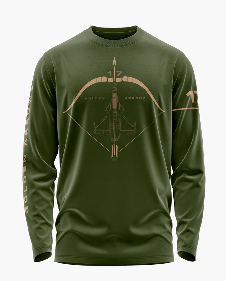 GOLDEN ARROWS SQUADRON Full Sleeve T-Shirt