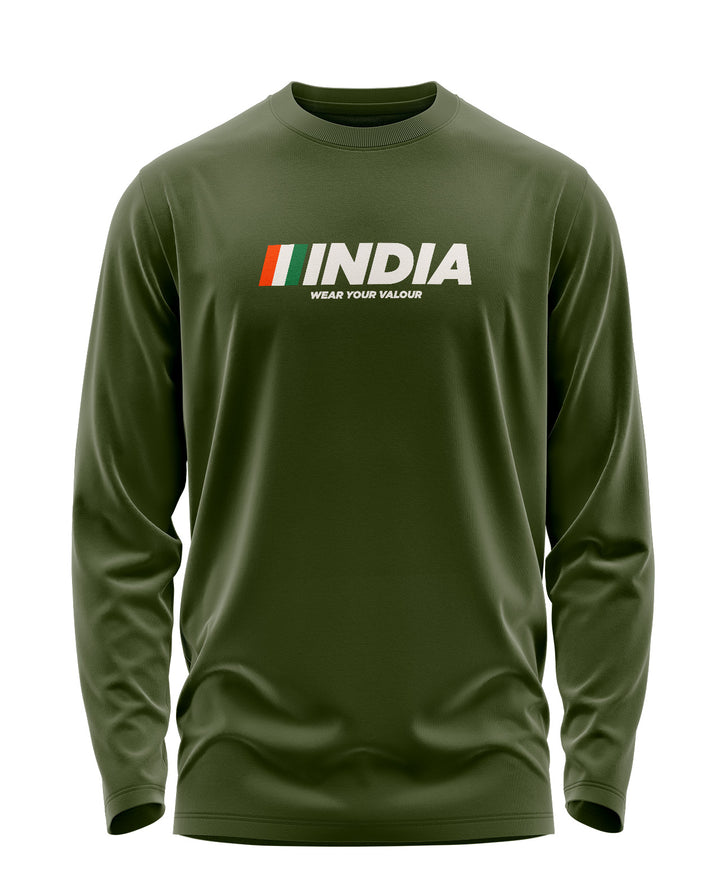 India Full Sleeve T-Shirt