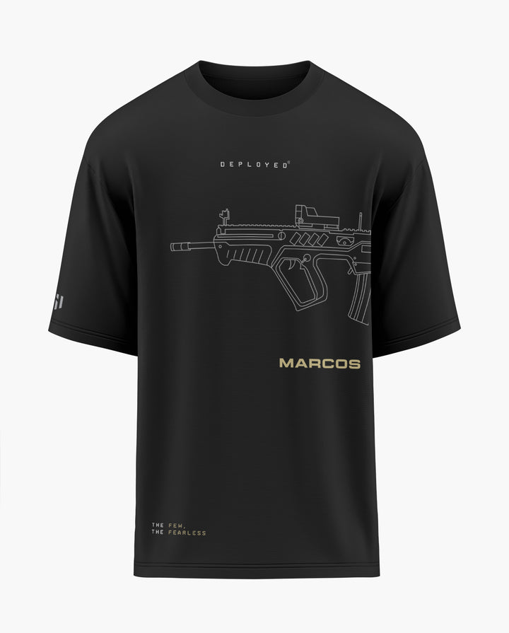 MARCOS COMMANDO Oversized T-Shirt