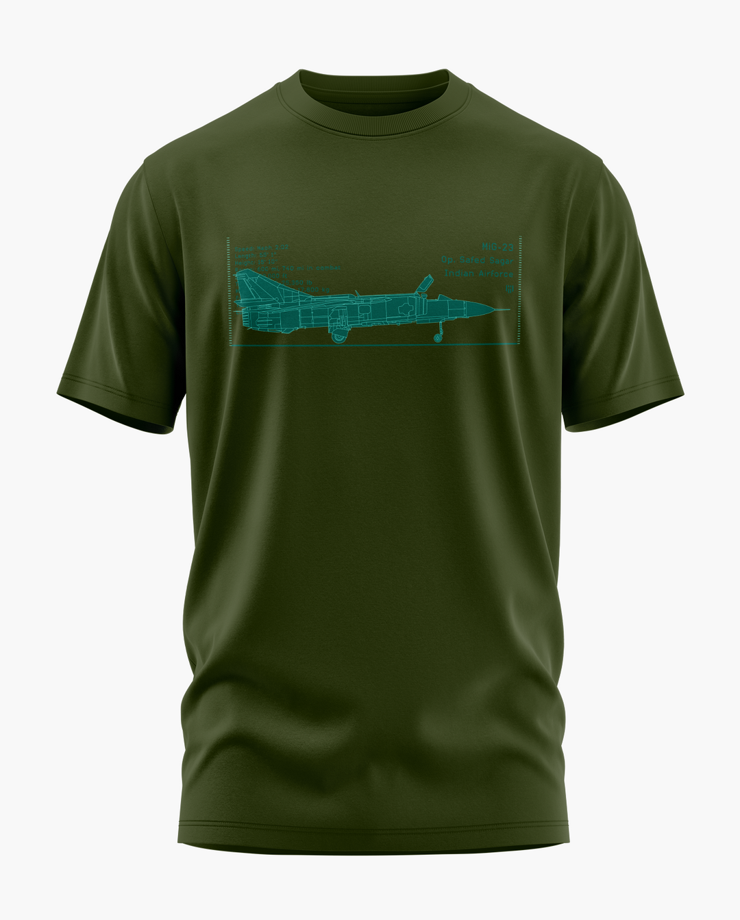 MIG-23 KARGIL EDITION Signature LuxeSoft Cotton T-Shirt