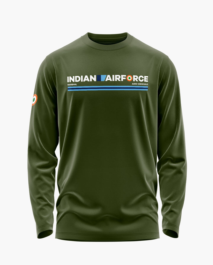 Iaf Marshal Signature Luxesoft Cotton Full Sleeve T-Shirt