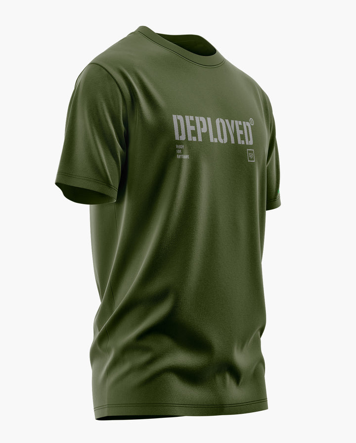 DEPLOYED STEEL Signature LuxeSoft Cotton T-Shirt