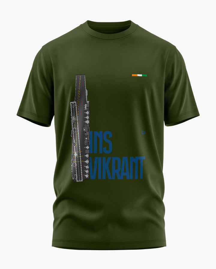 INS Vikrant Aero Armour T-Shirt