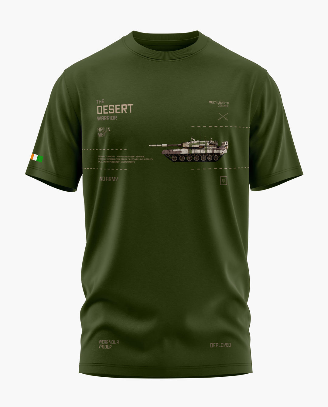 ARJUN MBT-THE DESERT WARRIOR T-Shirt