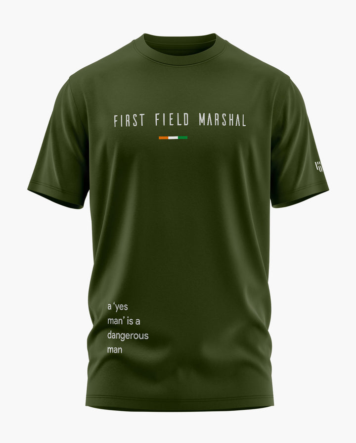 THE FIRST FIELD MARSHAL Signature LuxeSoft Cotton T-Shirt