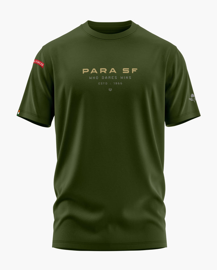 PARA SF ORIGIN Signature LuxeSoft Cotton T-Shirt