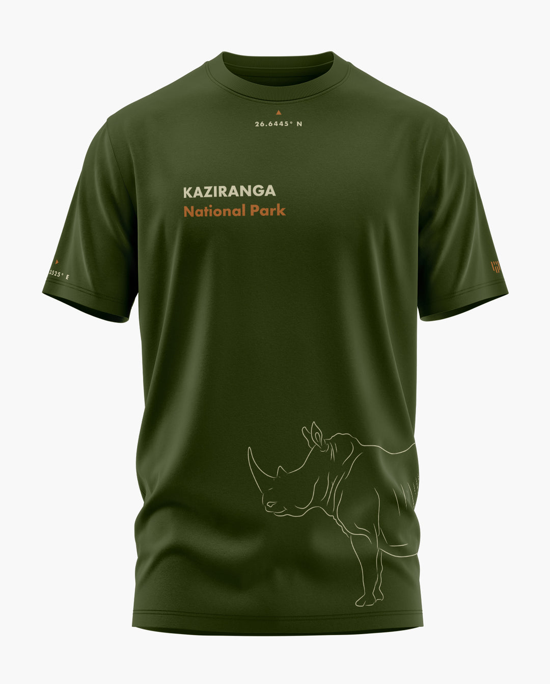 Kaziranga National Park Signature LuxeSoft Cotton T-Shirt