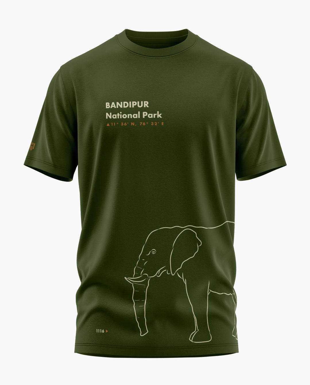 Bandipur National Park Signature LuxeSoft Cotton T-Shirt