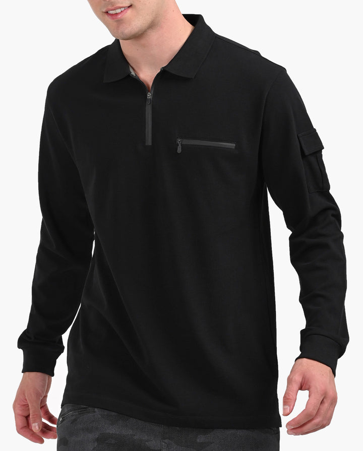 Aero Utility Full Sleeve Polo T-Shirt