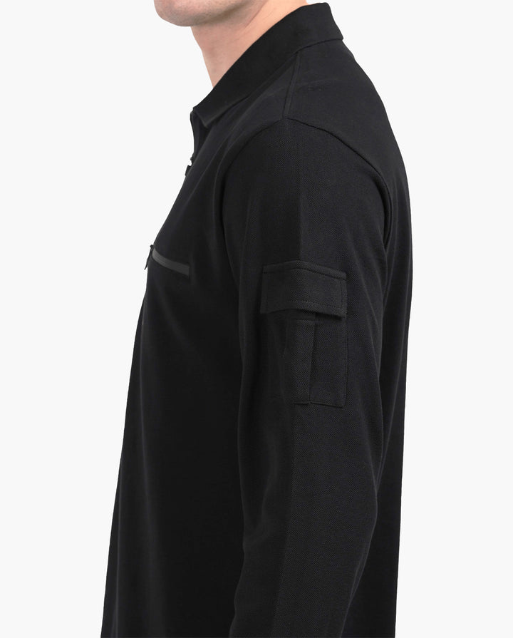 Aero Utility Full Sleeve Polo T-Shirt