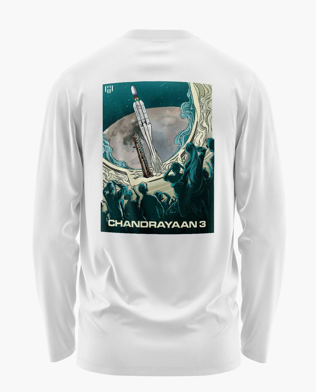 MILESTONE CHANDRAYAAN-3 Full Sleeve T-Shirt - Aero Armour