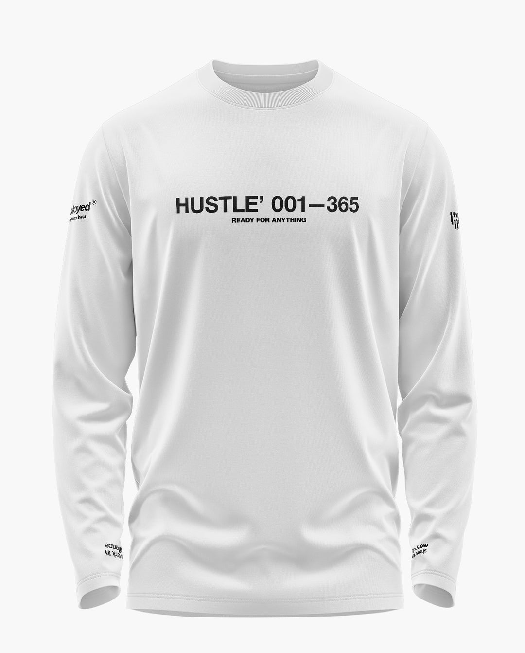 Hustle Signature Luxesoft Cotton Full Sleeve T-Shirt